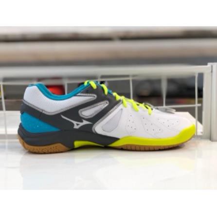 [Giày cao cấp] Giày cầu lông Mizuno Wave Smash LO4 chính hãng, fullbox, êm, bảo hành 2 tháng, < : :)) . new :