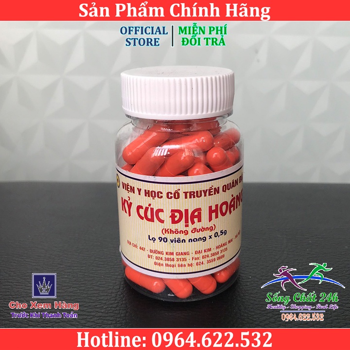 Kỷ Cúc Địa Hoàng Viện Y Học Cổ Truyền Quân Đội - Sống Chất 24h