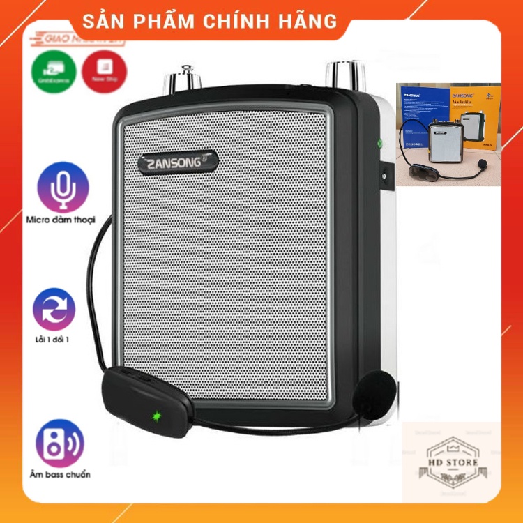 Máy Trợ Giảng Zansong M88 Kết Nối Bluetooth. Âm Thanh To, Rõ Ràng, Độ Bền Cực Cao Kiểu Dáng Cực Đẹp. Bảo Hành 12 Tháng