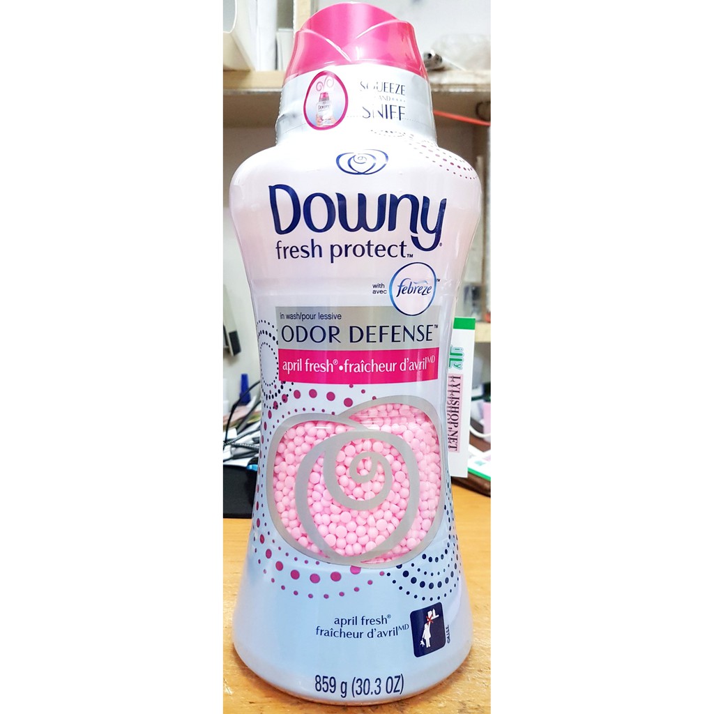 VIÊN XẢ VẢI MỸ DOWNY FRESH PROTECT APRIL FRESH 859g VÀ DOWNY UN STOPABLES FRESH FRAIS 859G TÙ MỸ