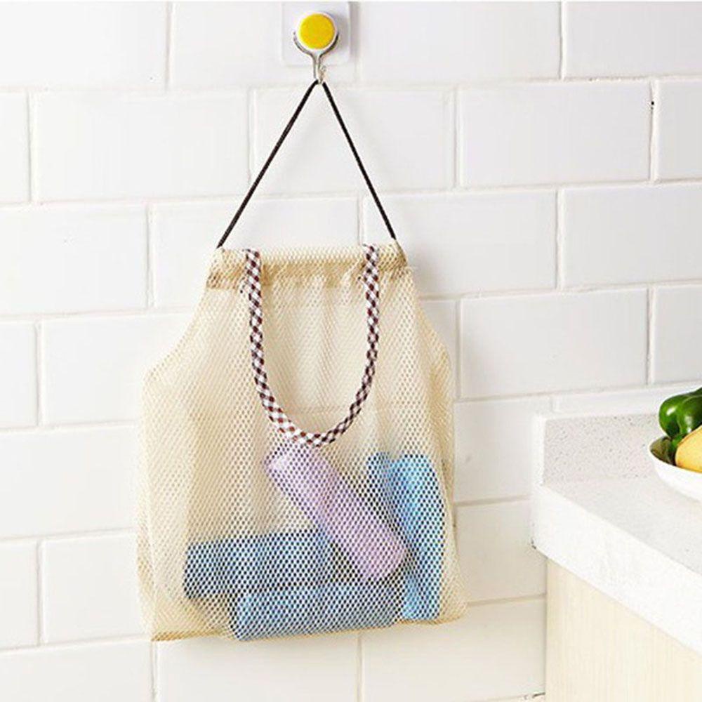 Túi Lưới Polyester Đựng Hành Tỏi Rau Củ Quả Tiết Kiệm Không Gian