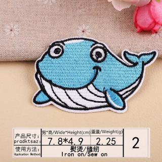 Miếng Vá Ủi Quần Áo Hình Cá Voi