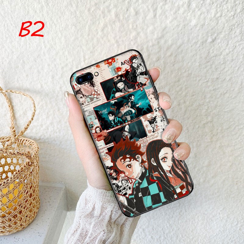 Ốp điện thoại silicone mềm in hình Kimetsu no Yaiba 2 cho OPPO F5 F3 F1S F1 Plus F11 Pro F9 Pro R9S