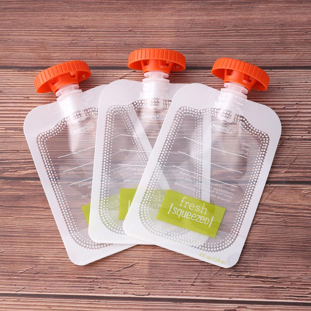 NIUYOU Set 10 Túi Đựng Thực Phẩm Tươi Có Thể Tái Sử Dụng Đứng