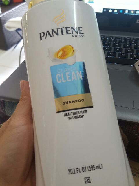 DẦU GÔI VÀ XÃ 2 TRONG 1 PANTENE DÒNG CHO CÁC LOẠI TÓC - PANTENE CONDITIONER, CLASSIC CLEAN FOR ANY HAIR TYPE 750ml