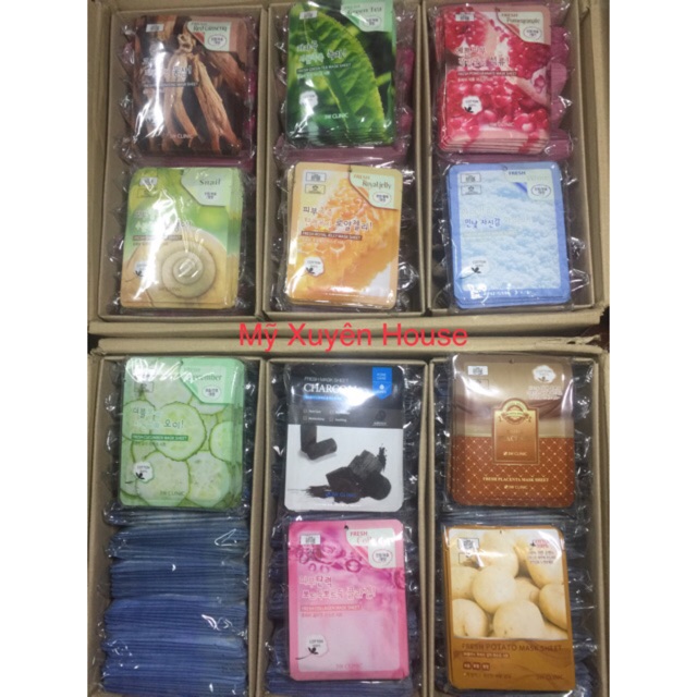 [Mẫu Mới 2020]14 Loại Mặt Nạ Dưỡng Da 3W Clinic Chính Hãng Hàn Quốc | BigBuy360 - bigbuy360.vn