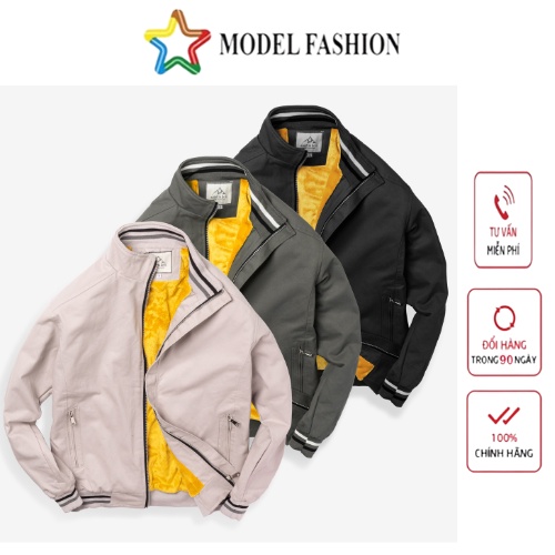 ÁO KHOÁC KAKI NAM TAY DÀI LÓT LÔNG CAO CẤP GABO FASHION