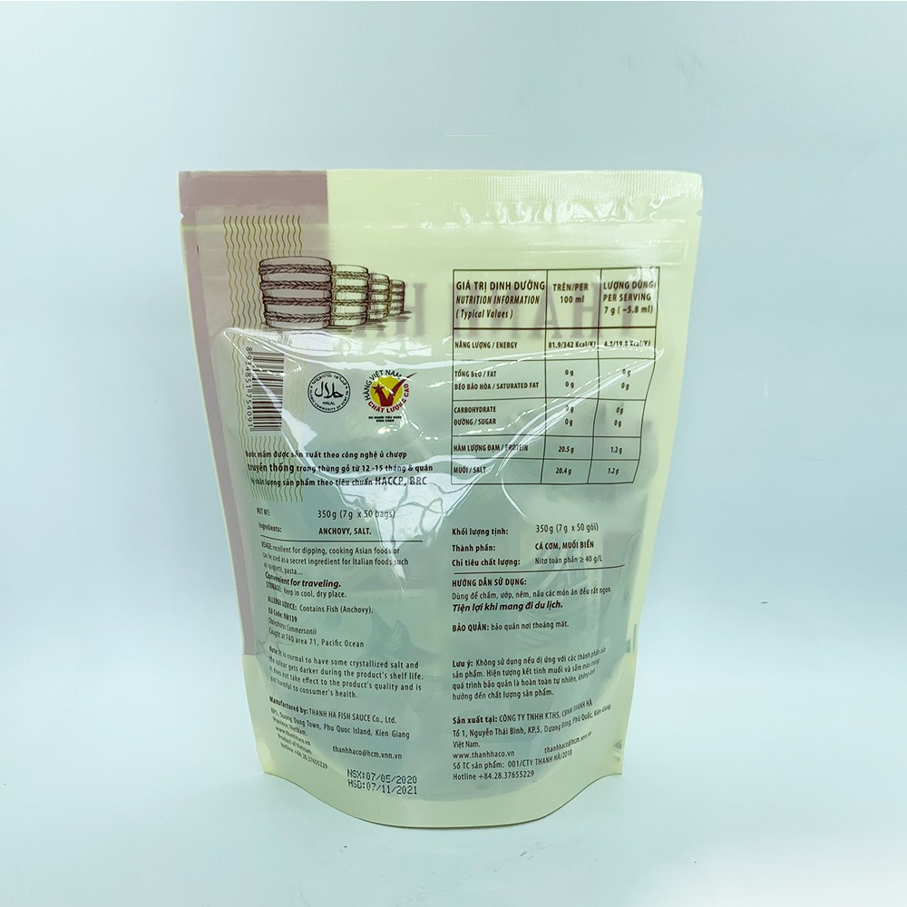 Nước mắm Gói Thanh Hà 40N - 350 g