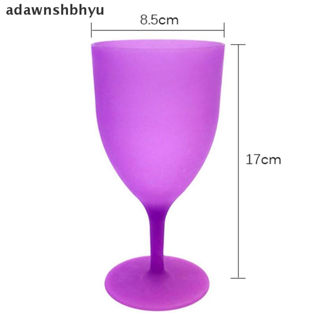 Set 6 Ly Nhựa Uống Rượu Cocktail Nhiều Màu