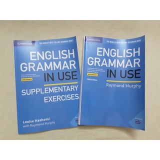 IELTS - English Grammar In Use Intermediate + Supplementary - In đen trắng - Bìa màu như hình