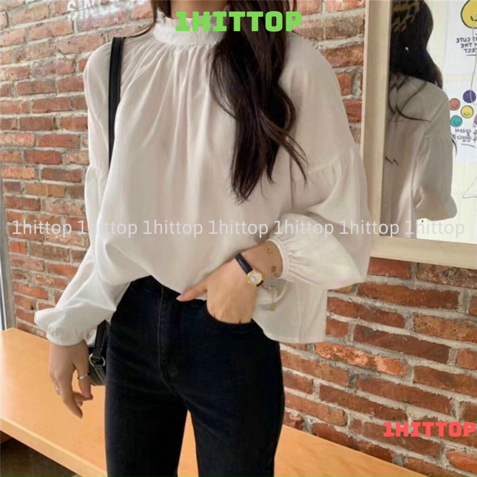 áo babydoll cổ bèo tiểu thư A256 quảng châu Thời trang Xmin huongmitxu 1hittop