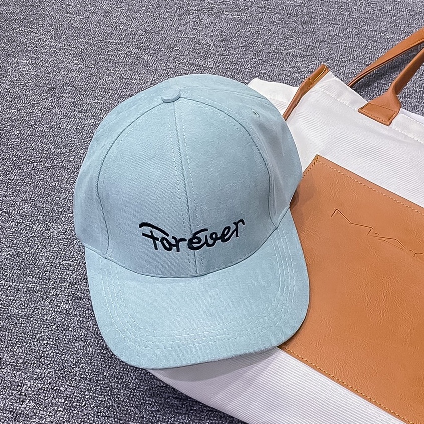 Mũ Lưỡi Trai Nón Kết Thêu Chữ Forever Fashion 390 Phong Cách Ulzzang Form Unisex Nam Nữ - Hazo