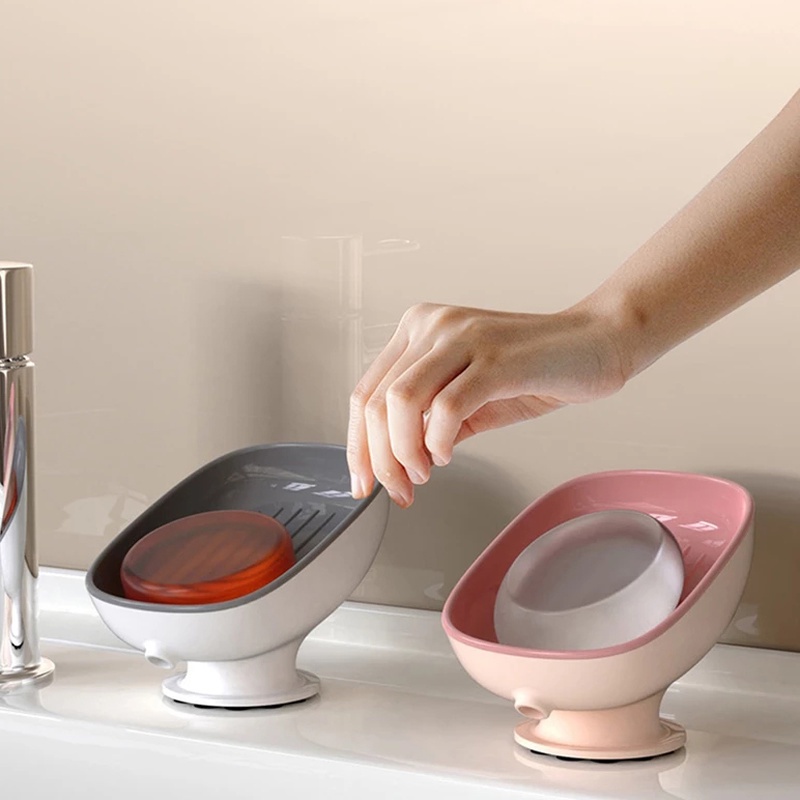 Khay Đựng Xà Phòng Gắn Tường Không Cần Đục Lỗ