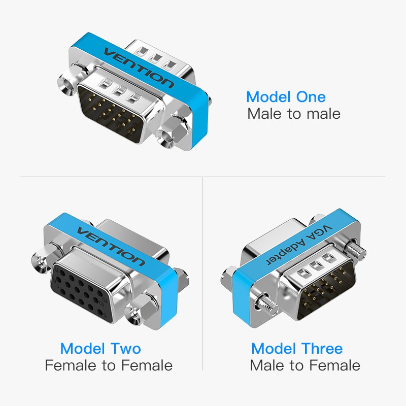 Đầu chuyển VGA (M) to VGA (M) Vention DDCI0