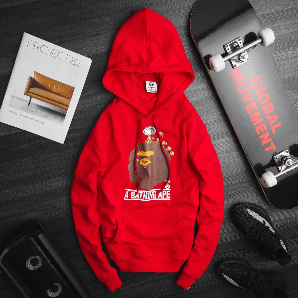 Khoác hoodie nỉ in cao cấp 2021