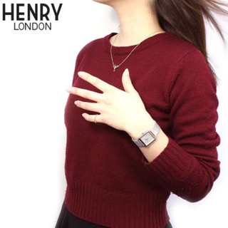 Đồng hồ nữ dây kim loại chính hãng henry london anh quốc hl26-qm-0265