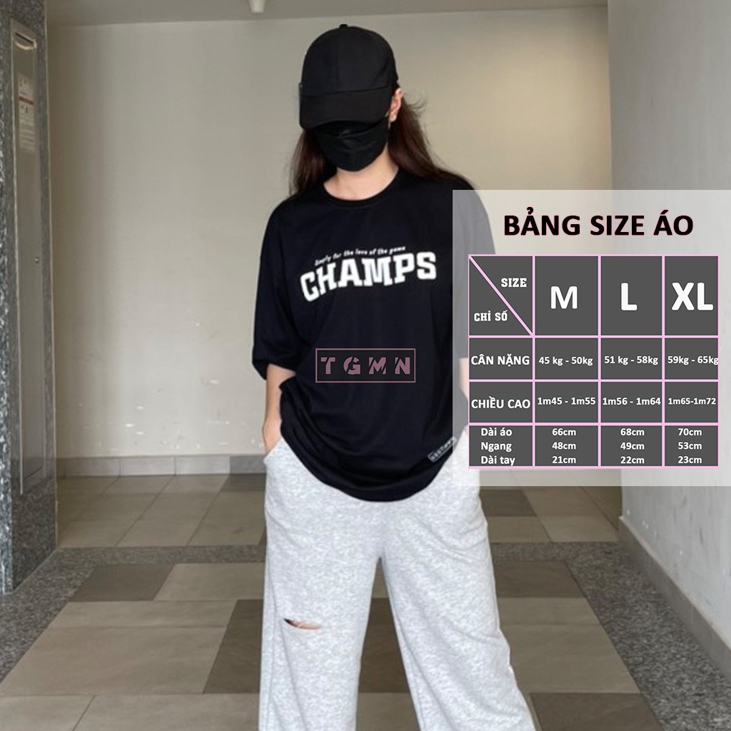 [Video quay thật] Áo thun Unisex Form Rộng tay lỡ Unisex Yinxx, cham.pion áo phông form rộng TGMN