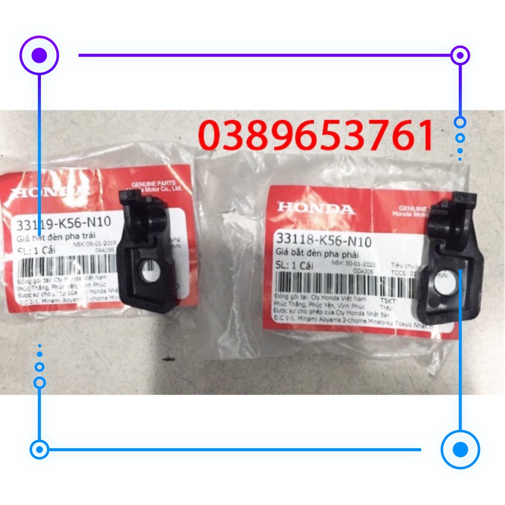 Giá bắt pha đèn xe Winner v1 Zin chính hãng Honda