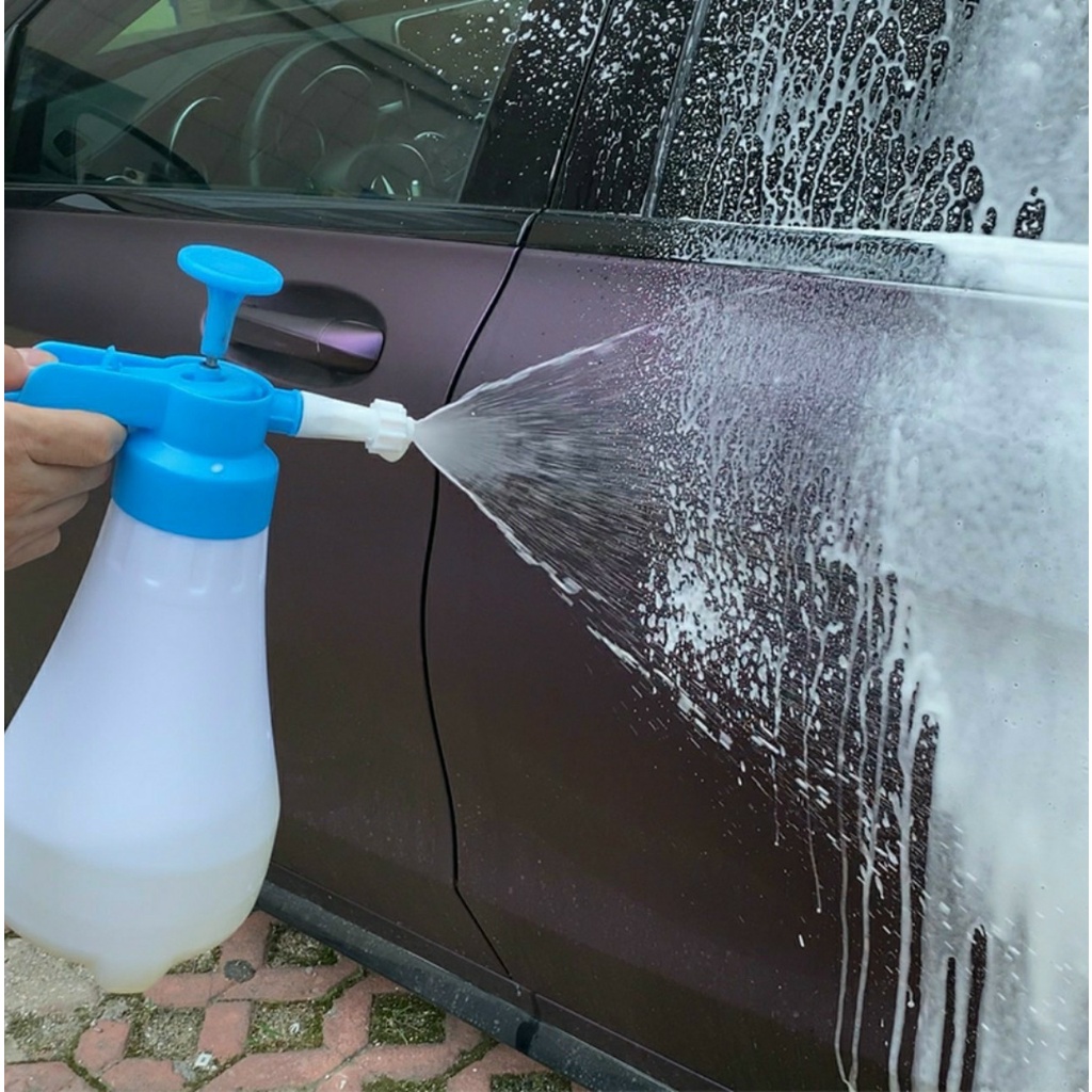 Bình Xịt Tạo Bọt Tuyết Rửa Xe Ô Tô , Xe Máy Cầm Tay 1.8L Tiện Dụng _Bọt Rửa Xe Không Chạm