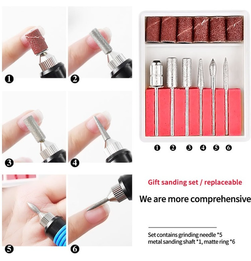 [Hàng mới về] Máy mài móng tay bằng điện thiết kế chuyên dụng