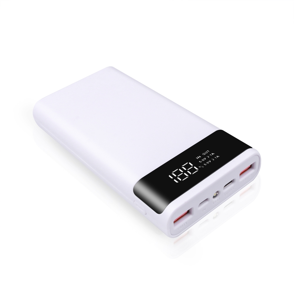 Vỏ Sạc Dự Phòng 20000mAh Hai Cổng 6 * 18650