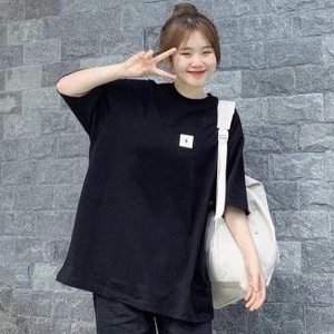 Áo thun chữ G onesize cá tính unisex - Phông suông đơn giản cổ tròn tay cộc vintage nam nữ - Chất cotton đẹp
