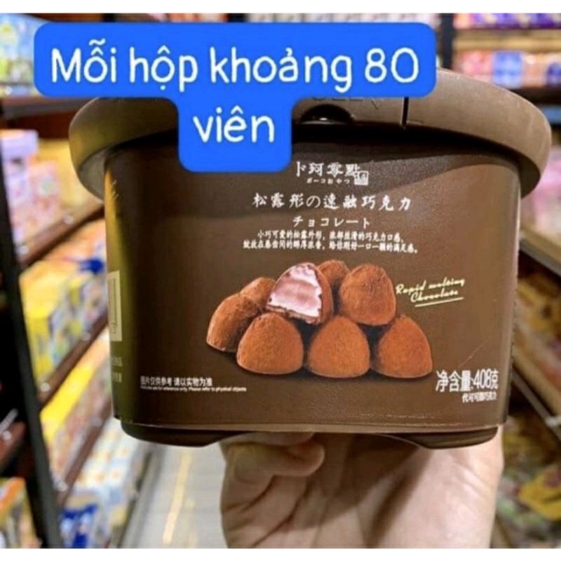 Socola mana tươi hộp 80 viên 408g