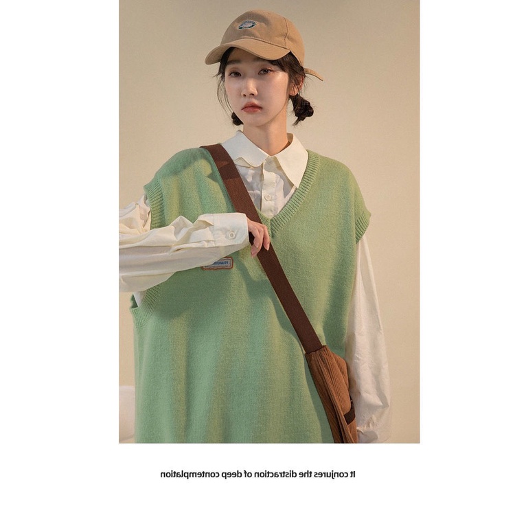 Áo Gile len Mịn Unisex nam nữ, Áo Len Gile Thời Trang Hàng Quảng Châu Dệt Kim Chất Lượng Cao | BigBuy360 - bigbuy360.vn