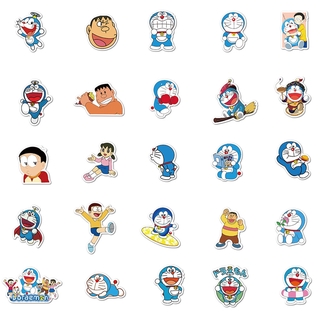 Bộ 50 Miếng Dán Hình Doraemon Đáng Yêu