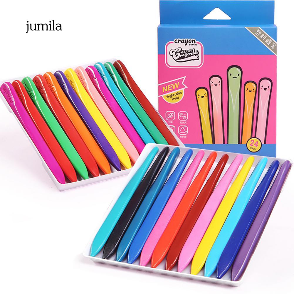 Set 24 cây bút màu sáp nhiều màu sắc nổi bật cho bé