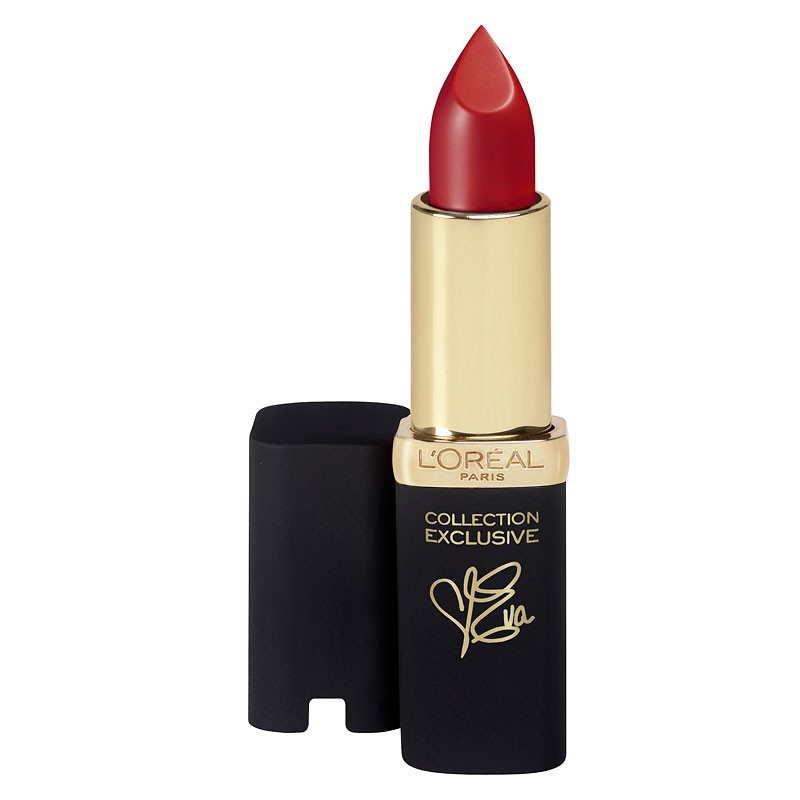 Son môi authentic L'oreal Paris Cosmetics Colour Riche Collection Exclusive 403 Eva's Red 0,13oz (Mỹ)