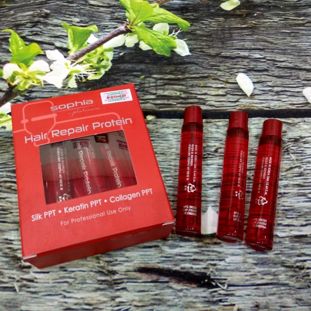 Lẻ 01 ông protein collagen keratin chữa tóc khô 13ml | BigBuy360 - bigbuy360.vn