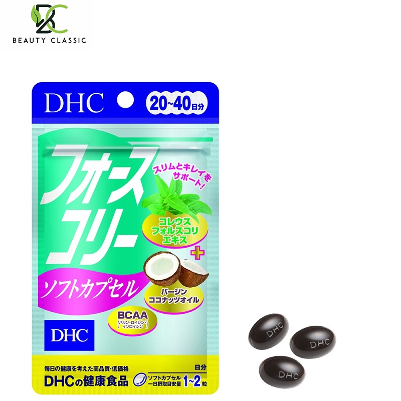 Viên uống Giảm cân bổ sung Dầu dừa DHC Forskohlii