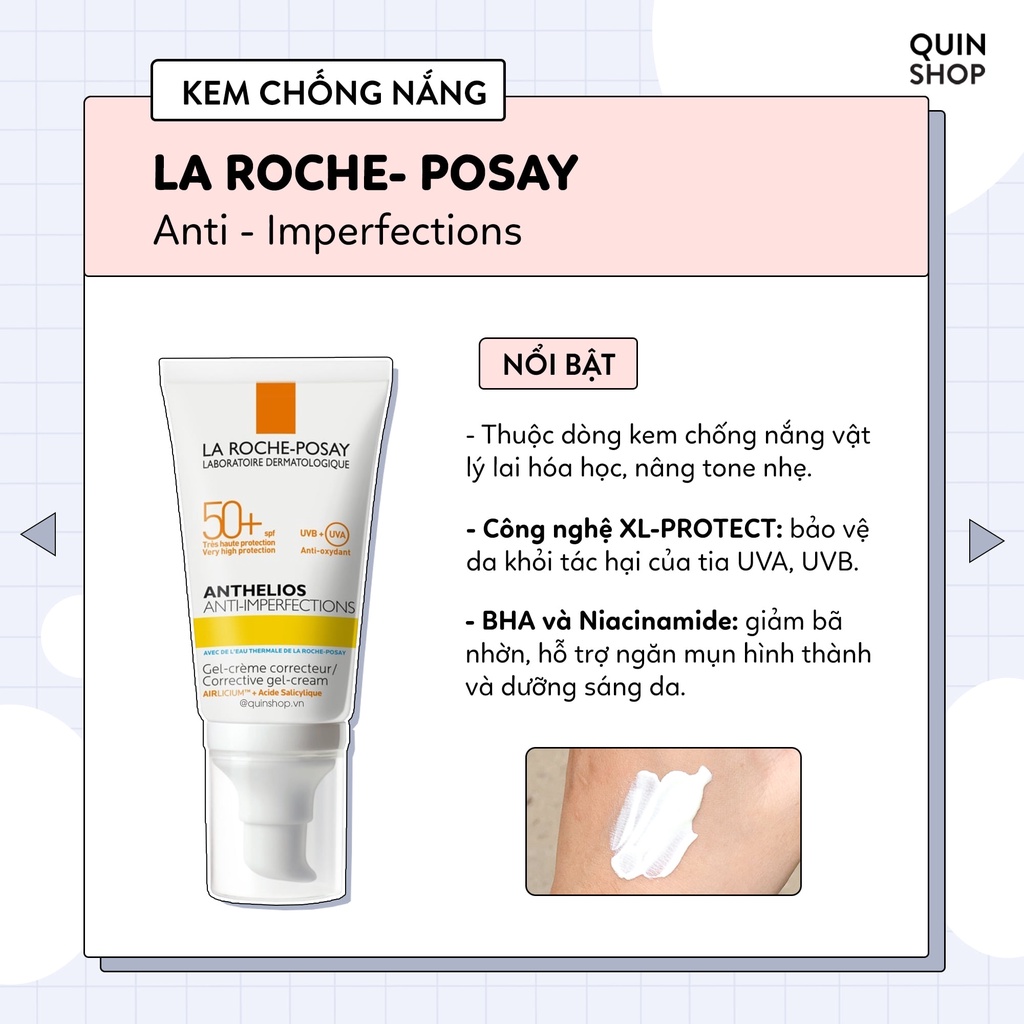 Kem Chống Nắng La Roche - Posay Anti - Imperfections