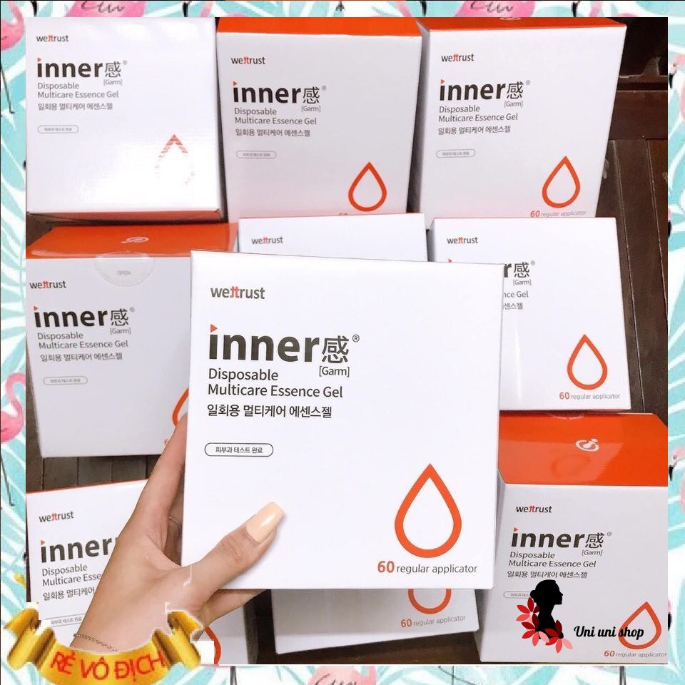 Dung dịch vệ sinh vùng kín đa năng Inner Gel Wettrust Hàn Quốc chính hãng