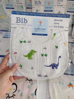 Yếm Cho Bé Siêu Mềm - Bib Muslin Tree