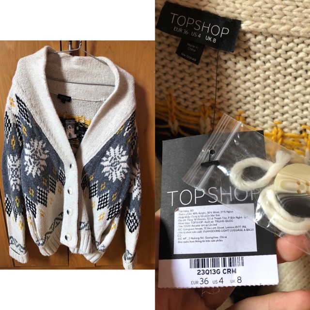 Áo len Topshop auth