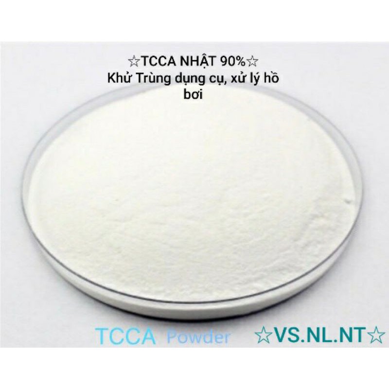 1kg - CLO 90 ( dạng bột) Hóa Chất Xử Lý  Nước Sinh Hoạt ,Dụng Cụ, Hồ Bơi#TCCA BỘT 90%