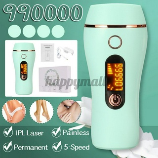 (Hàng Mới Về) Máy Triệt Lông Bằng Laser Ipl 990,000 Flash Không Đau Cho Mặt Và Cơ Thể