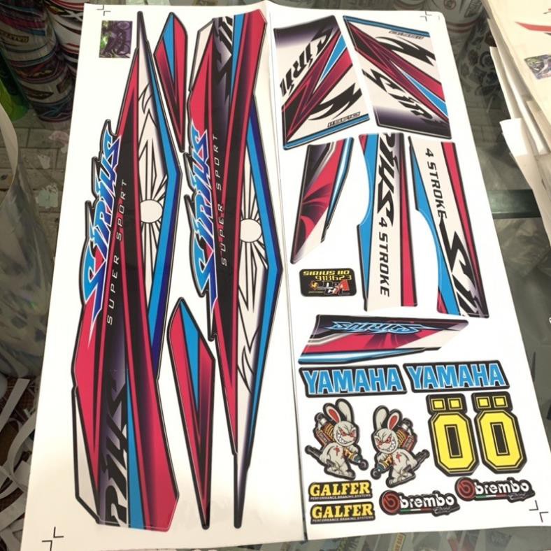 [ Ảnh Thật ] Tem Chế Sirius Tím Đen 918623 Cán 3 Lớp Chống Phai