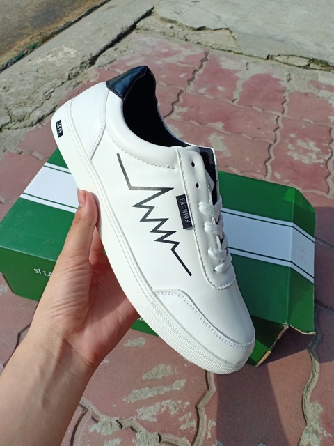 [ MUA 1 TẶNG 1 ] Giày thể thao nam-giày thể thao sneaker nam trắng cổ thấp | BigBuy360 - bigbuy360.vn