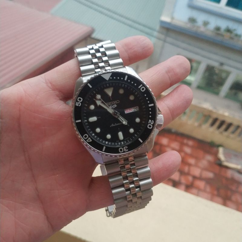 Dây Đồng Hồ Kim Loại Seiko Jubilee Đầu Tai Ôm