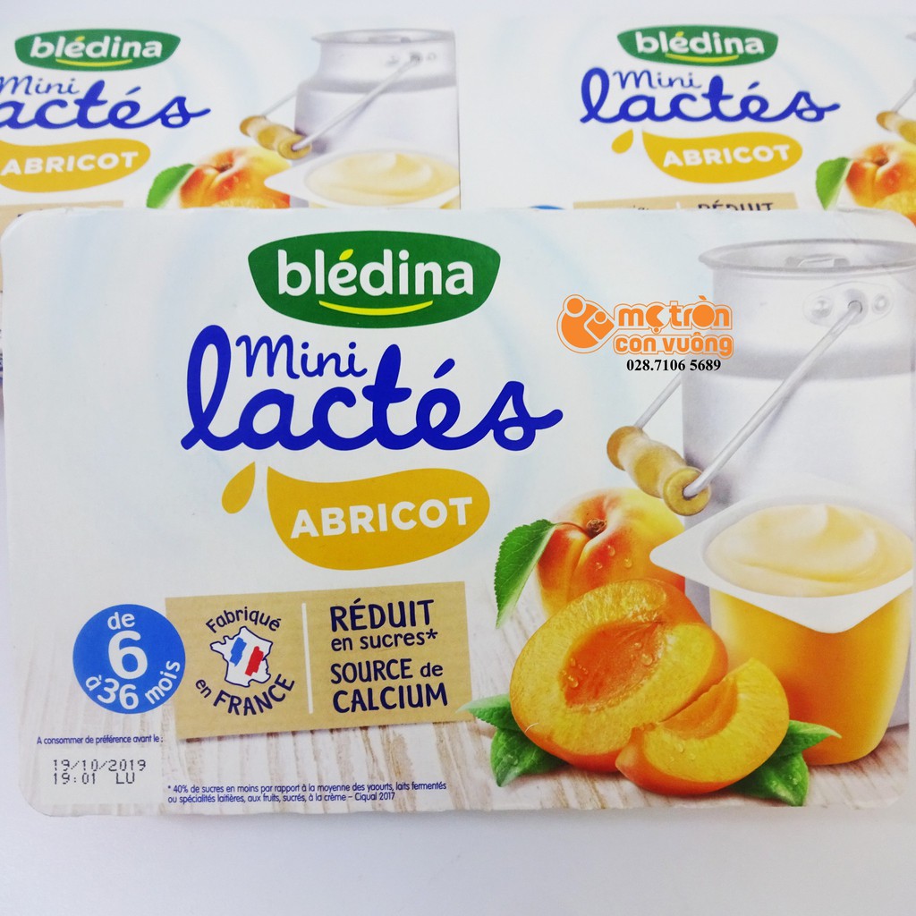 Sữa chua Bledina Pháp 6h*60gram 7,8,10,11-2021 (mua nhiều giảm giá)