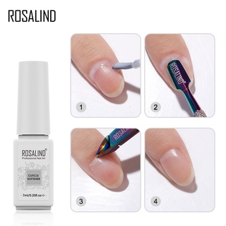 [Hàng mới về] Dầu làm mềm da Rosalind để hỗ trợ tẩy tế bào chết chăm sóc làm móng nghệ thuật