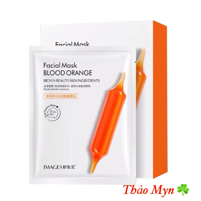 Mask Dưỡng Trắng Da Images Cam Đỏ