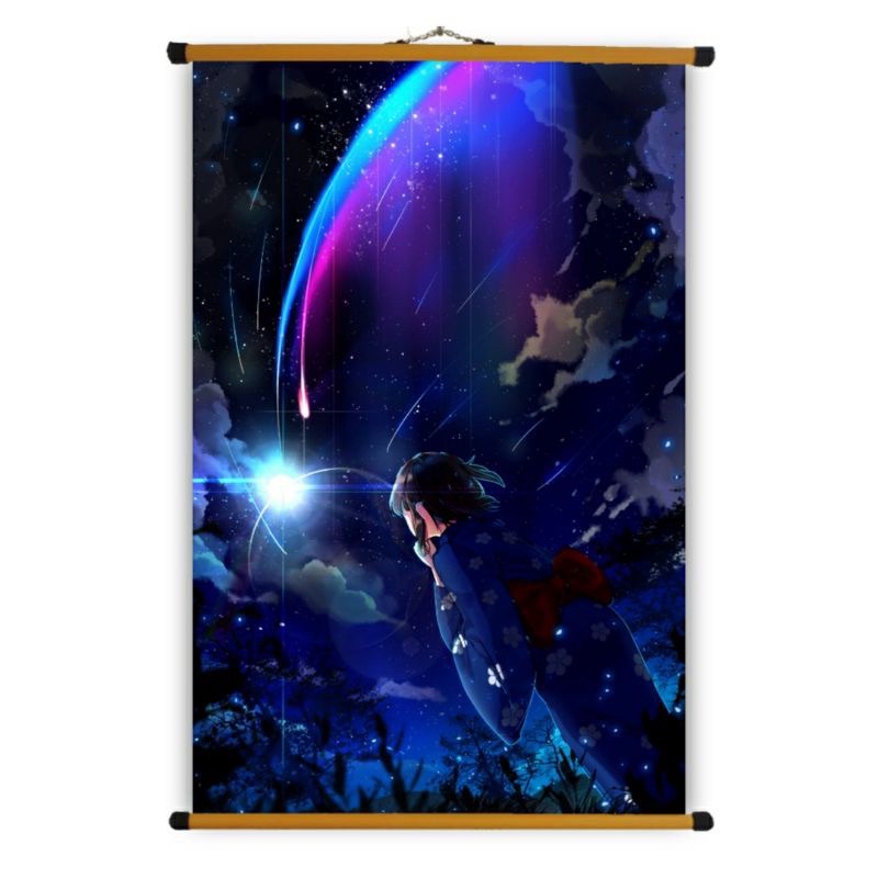 Poster Vải Anime Your Name
