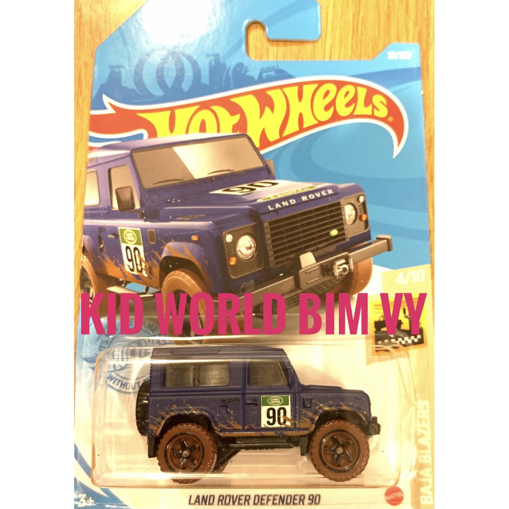 Xe mô hình Hot Wheels basic Bán tải Land Rover Defender 90 GTC26.