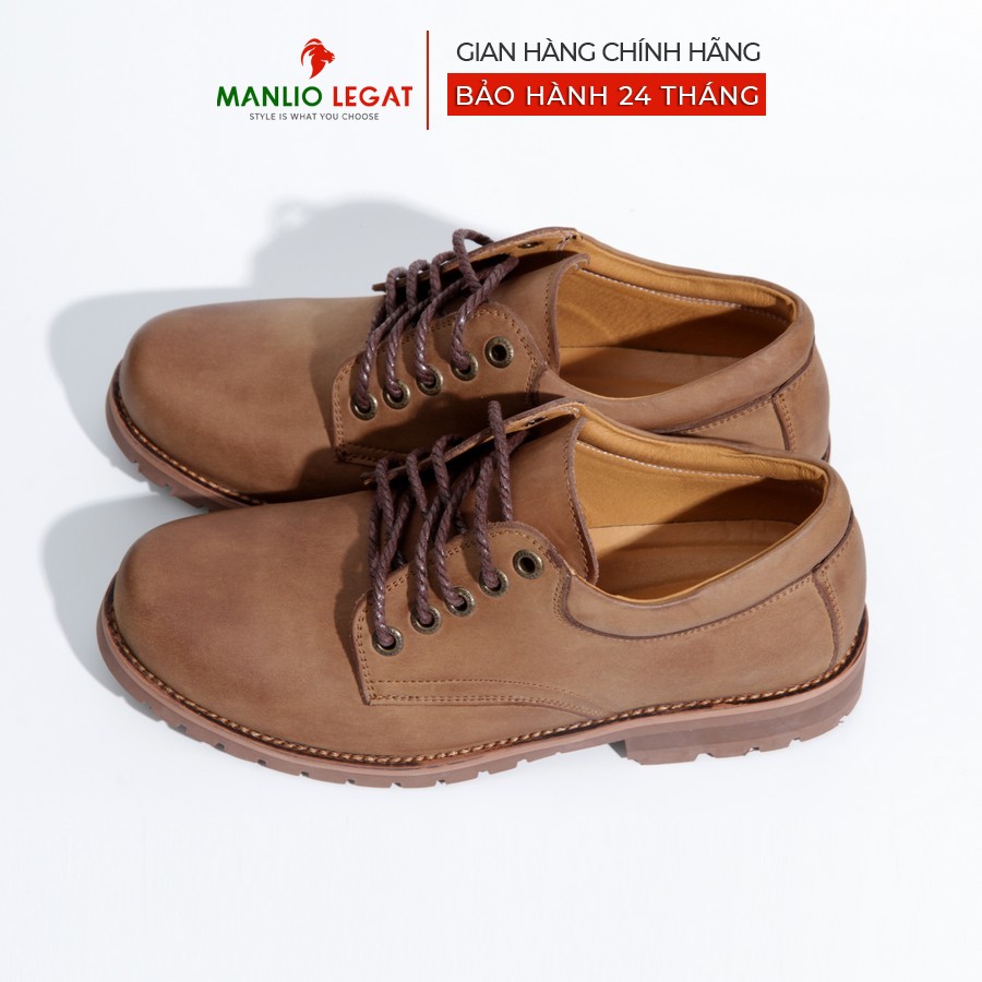 Giày nam da thật Manlio legat màu da bò G1341-BG | BigBuy360 - bigbuy360.vn