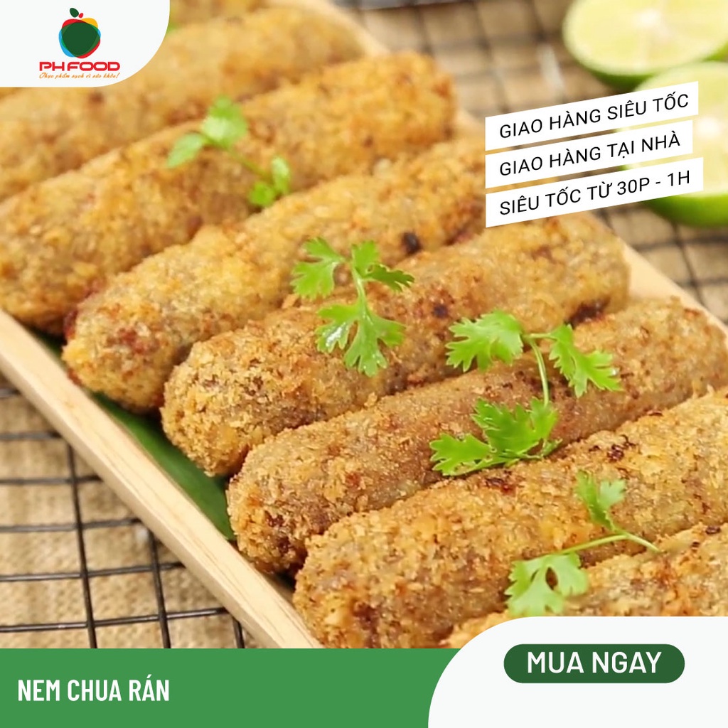 - Nem Chua Rán Nhà Làm Hộp 20 Cái Chưa Chiên