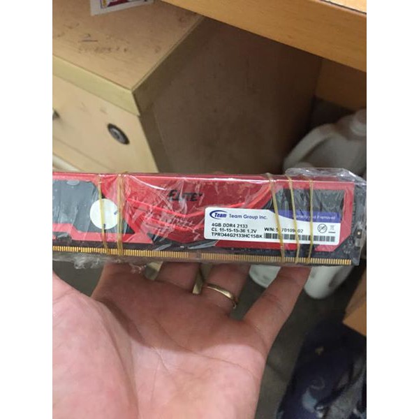 RAM TEAM tản nhiệt 4GB bus 2133 ddr4